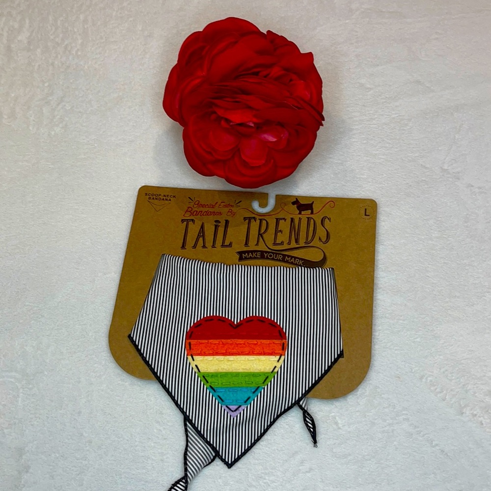💕Tail Trends  Special Edition Pride Bandana 🌈💕